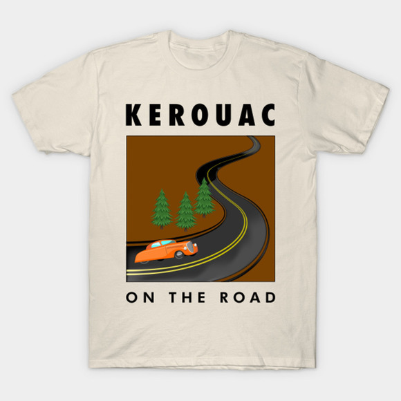Julia A Other - On The Road With Jack Kerouac Literary Fan Retro Unisex T-Shirt